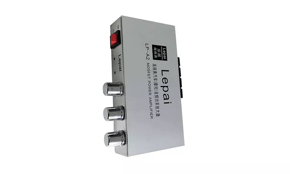 LP-A2-CH Hi-Fi Super Mosfet Power Amplifier Silver - Primary Image