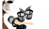 Single Serve Coffee Pods 6 Pcs Refillable Coffee Espresso Tea Pods K Cup