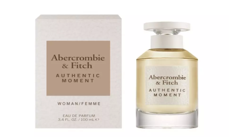 Abercrombie & Fitch Authentic Moment or Away EDP for Women (3.4 Fl. Oz)