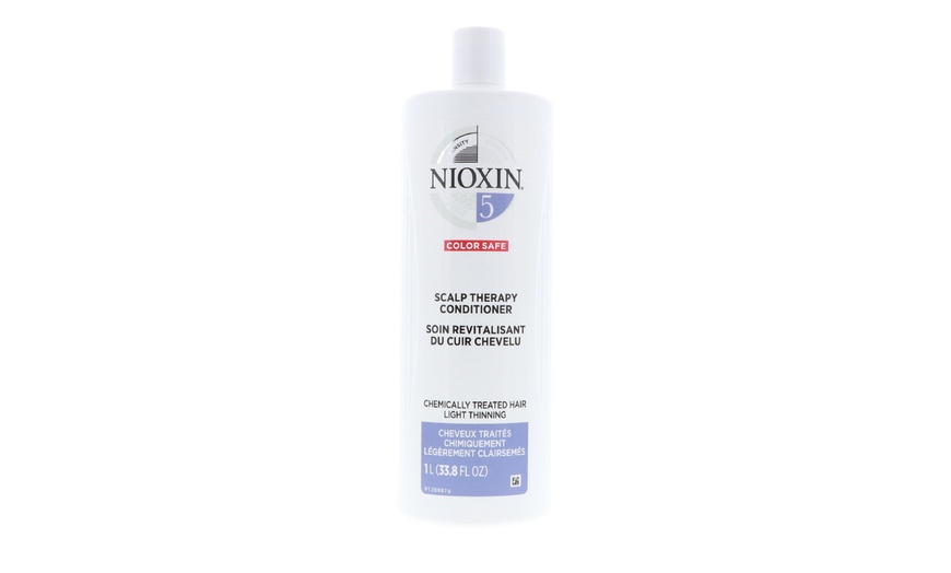Image 1: Up to 6 Packs of Nioxin System 5 Scalp Therapy Conditioner 33.8 Fl. Oz.
