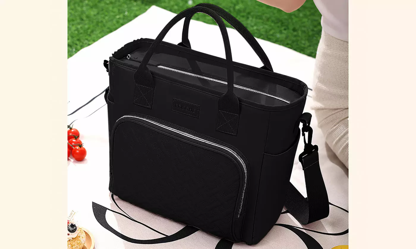 ItBelongs2U Insulated Lunch Bag Leakproof Cooler Tote 11L