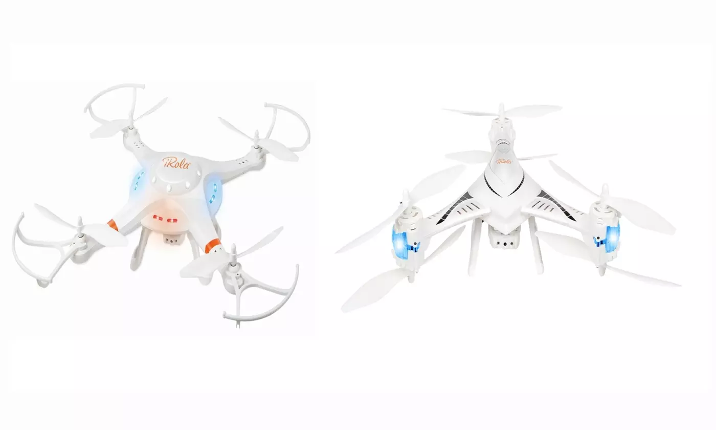 iRola 2.4GHz 6-Axis Gyro RC WiFi FPV Quadcopter Drone with HD Camera