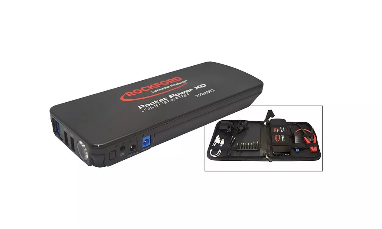 Rockford CED4902 Pocket Power XD Mini Jump Starter - Primary Image