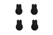 Women Breast Lift Nipplecovers Adhesive Bra Strapless Backless Invisible Bra - Second Medium