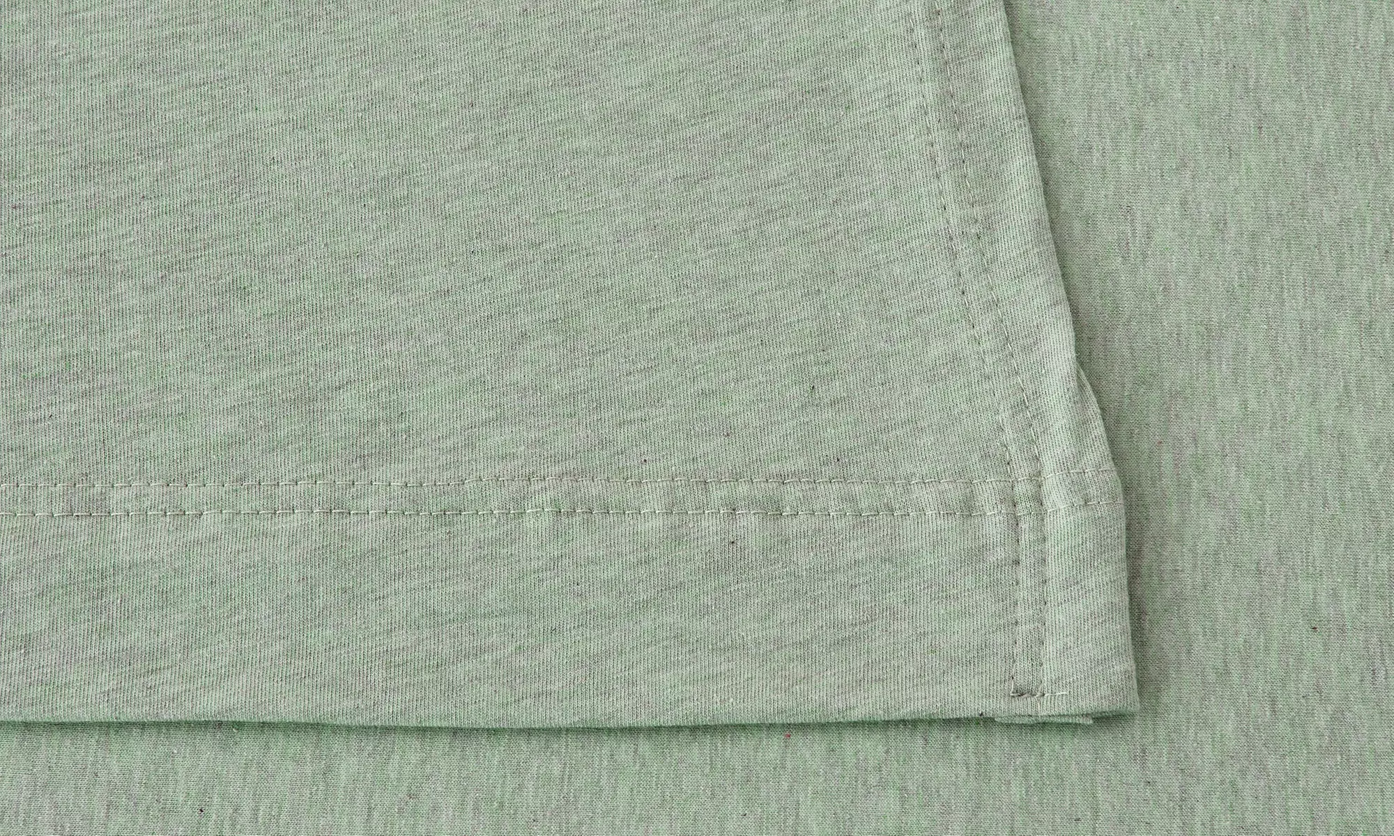 FreshFolds Ultra-Soft Cotton Heathered Melange Jersey Knit Sheet Set