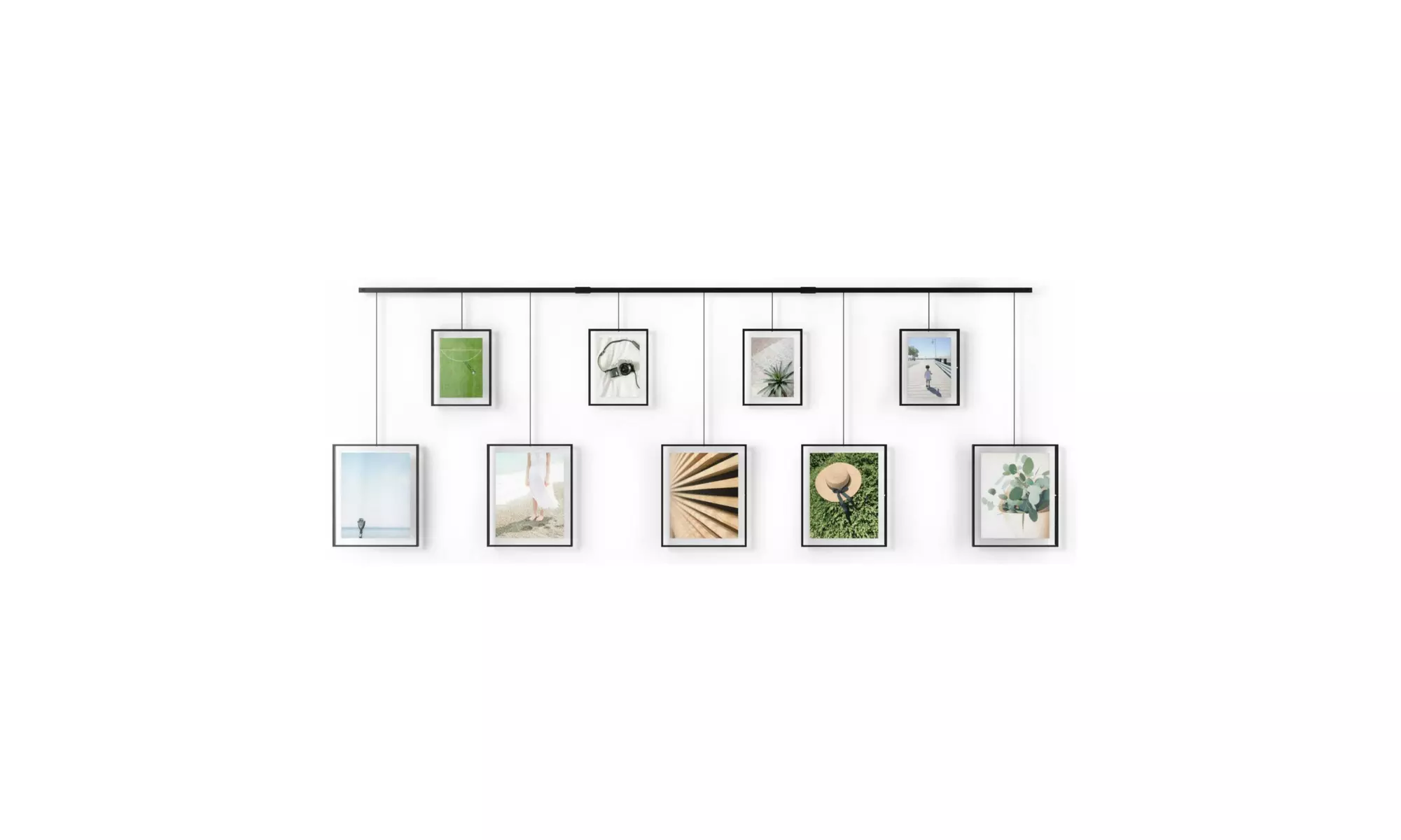 Umbra Exhibit Gallery Frames (Set of 9, Black) - Primary Image