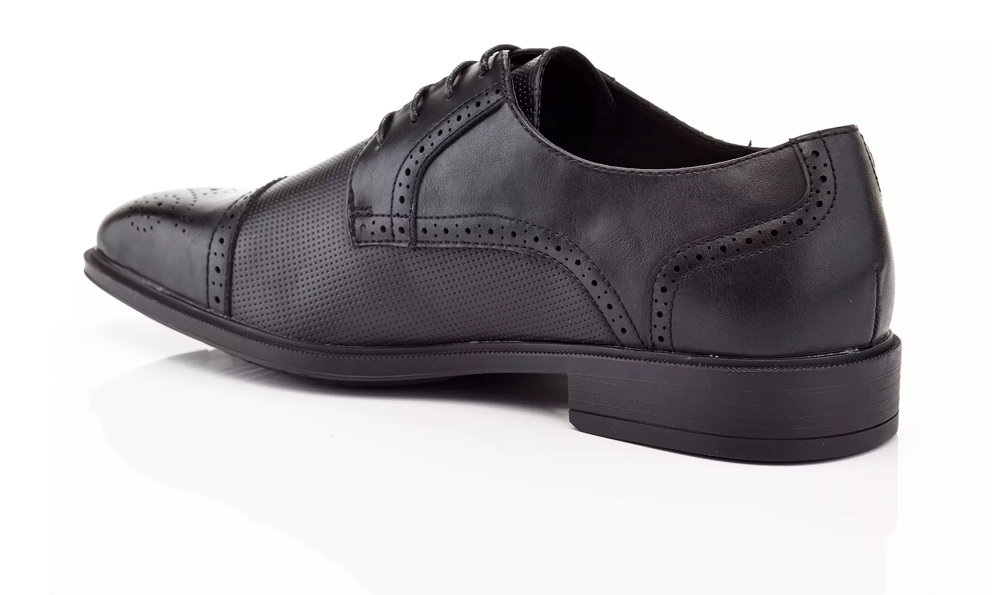 Adolfo Men's Cap-Toe Lace-Up Dress Shoes Multiple Styles