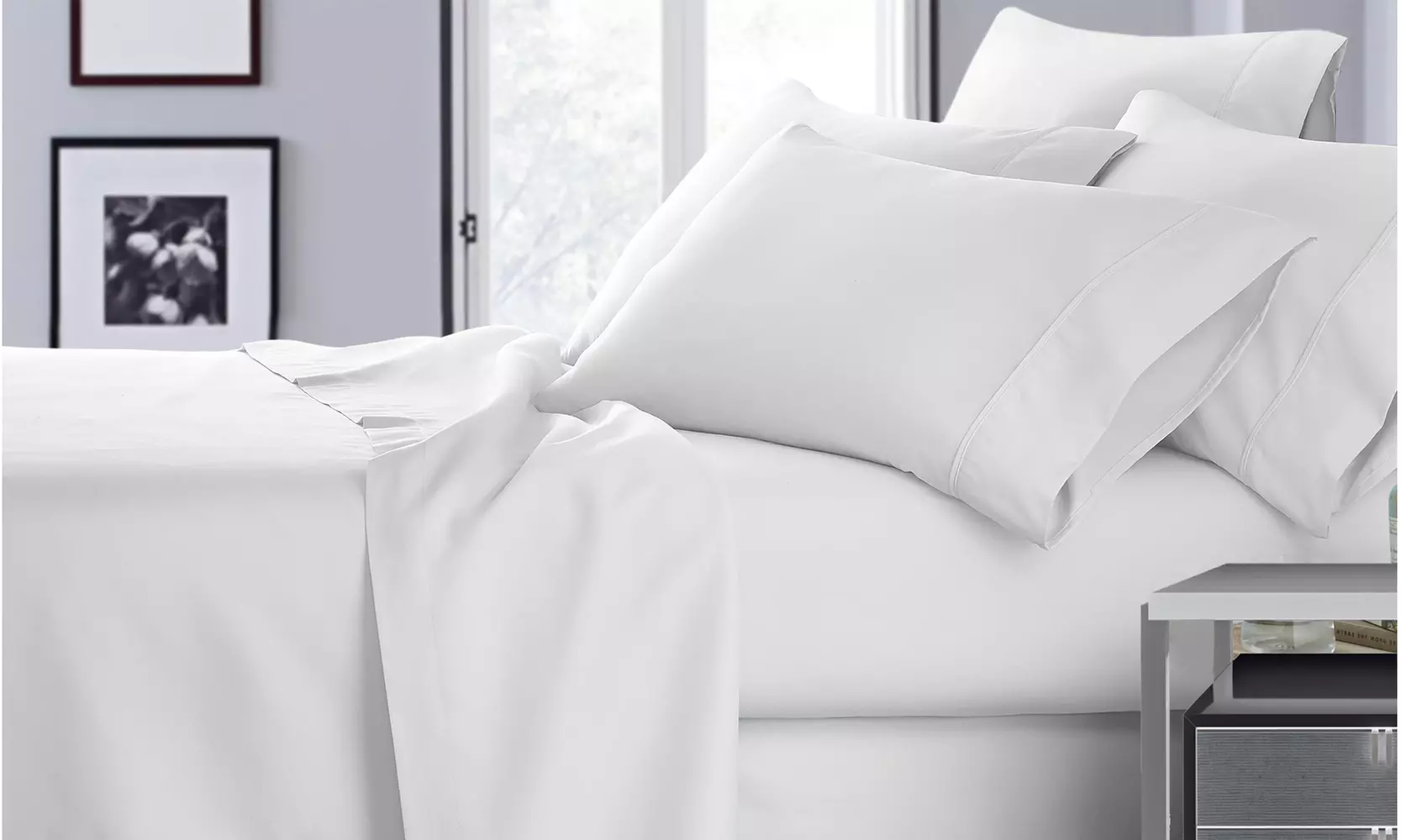 Copper Infused Deep Pockets Luxurious Sheet Sets (4  or 6-Piece) - Primary Image