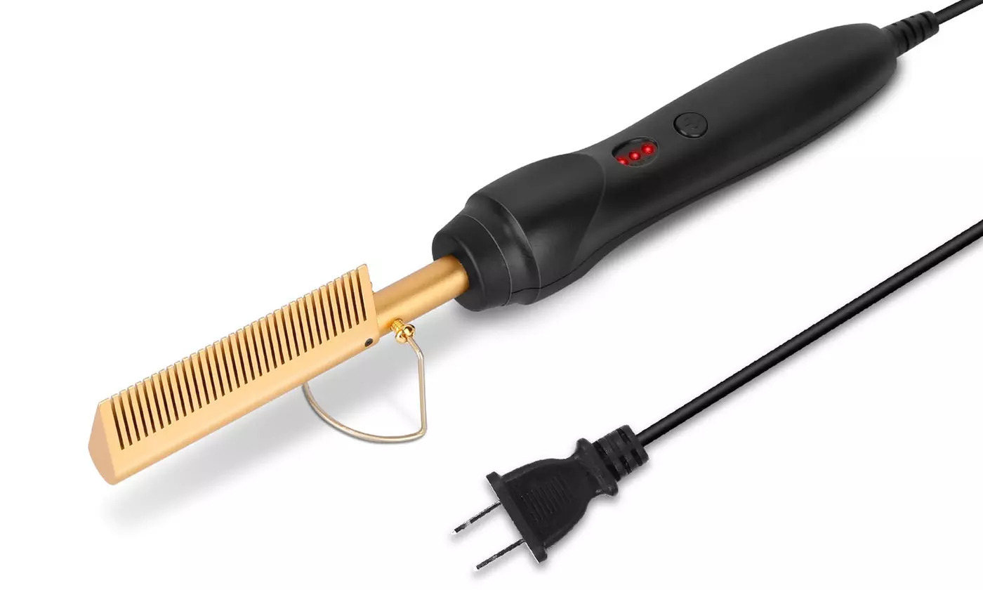 iMounTEK Styling Hair Straightener Curler Comb - Primary Image
