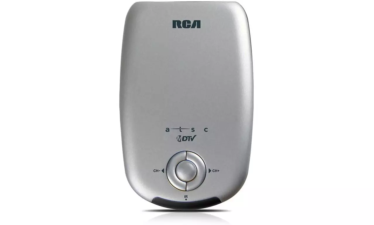 RCA DMT3BR Mobile DTV and ATSC Car Tuner Receiver (Silver) - Refurbished - Primary Image