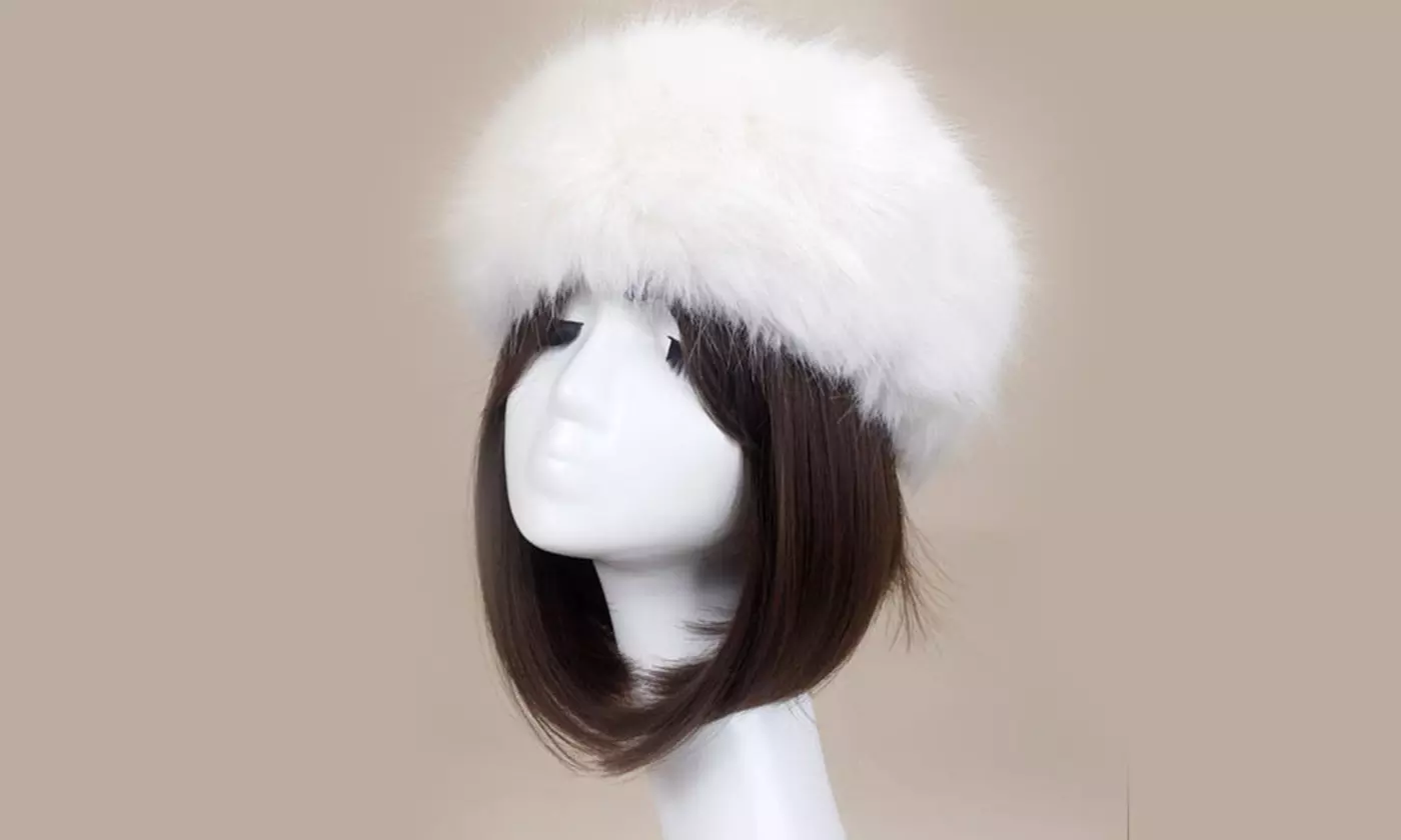 Women Winter Faux Fur Hat 
