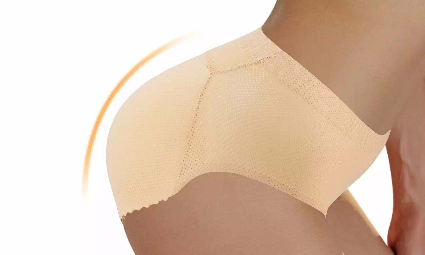 Seamless Butt Lifting Panties for Women Padded Shapewear Hip Enhancer