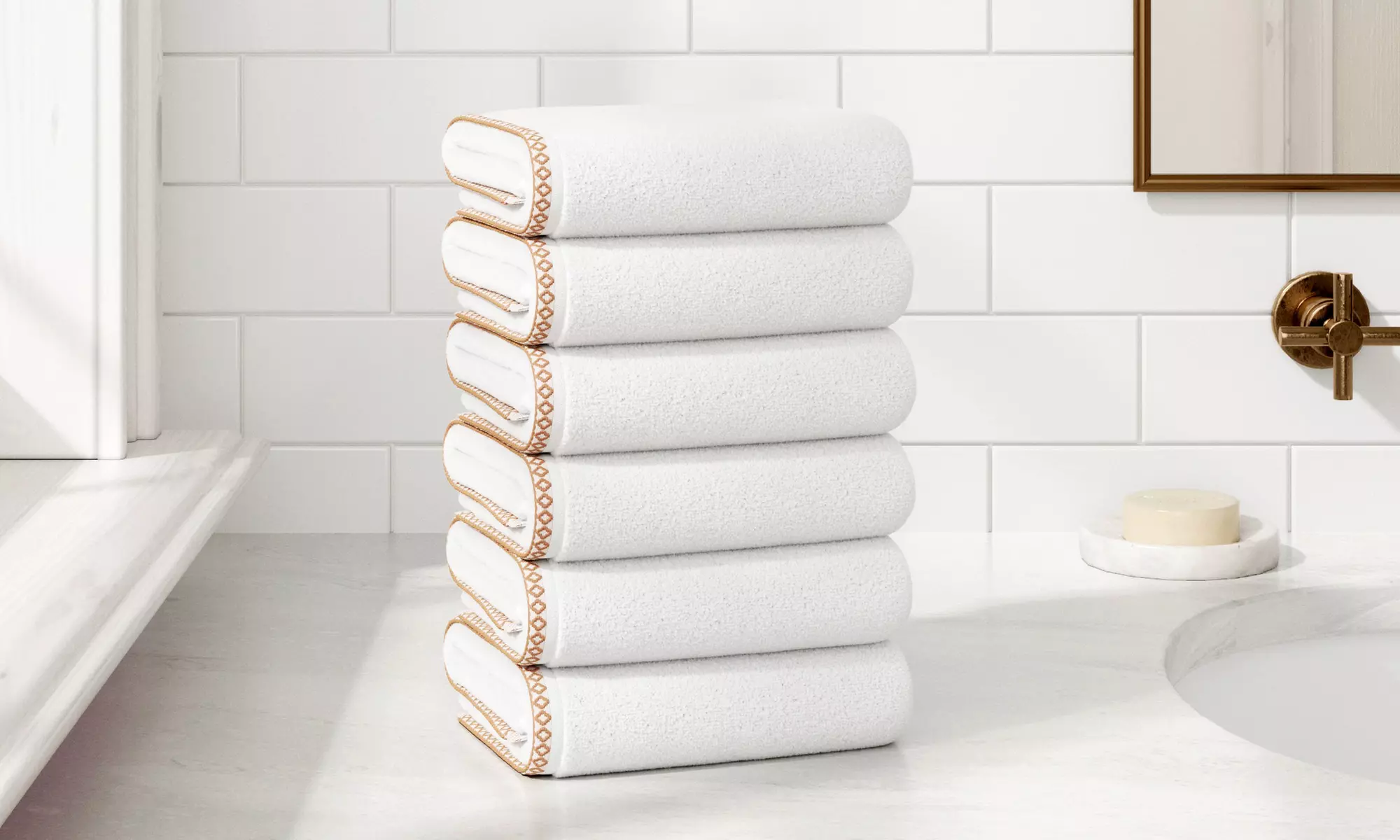 Boho-Inspired Quick-Dry Cotton Towels
