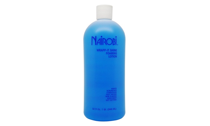 Up To 23 Off On Nairobi Wrapp It Shine Foamin Groupon Goods