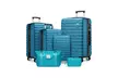 Six-Piece Luggage Set with Expandable Suitcases - Second Medium