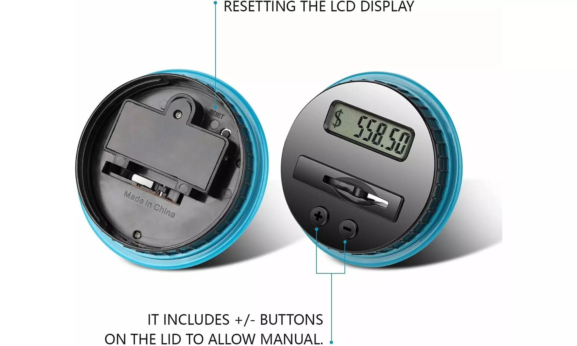 DIgital Counting Money Jar Saving Bank - Second Medium