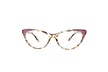 Multi Floral Cat Eye Reading Glasses R227 Green/Pink - Second Medium