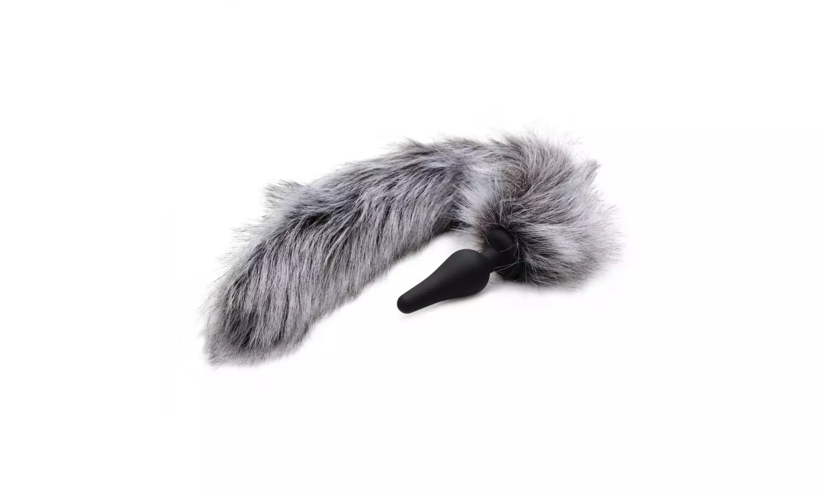 Grey Wolf Tail Anal Plug - Primary Image