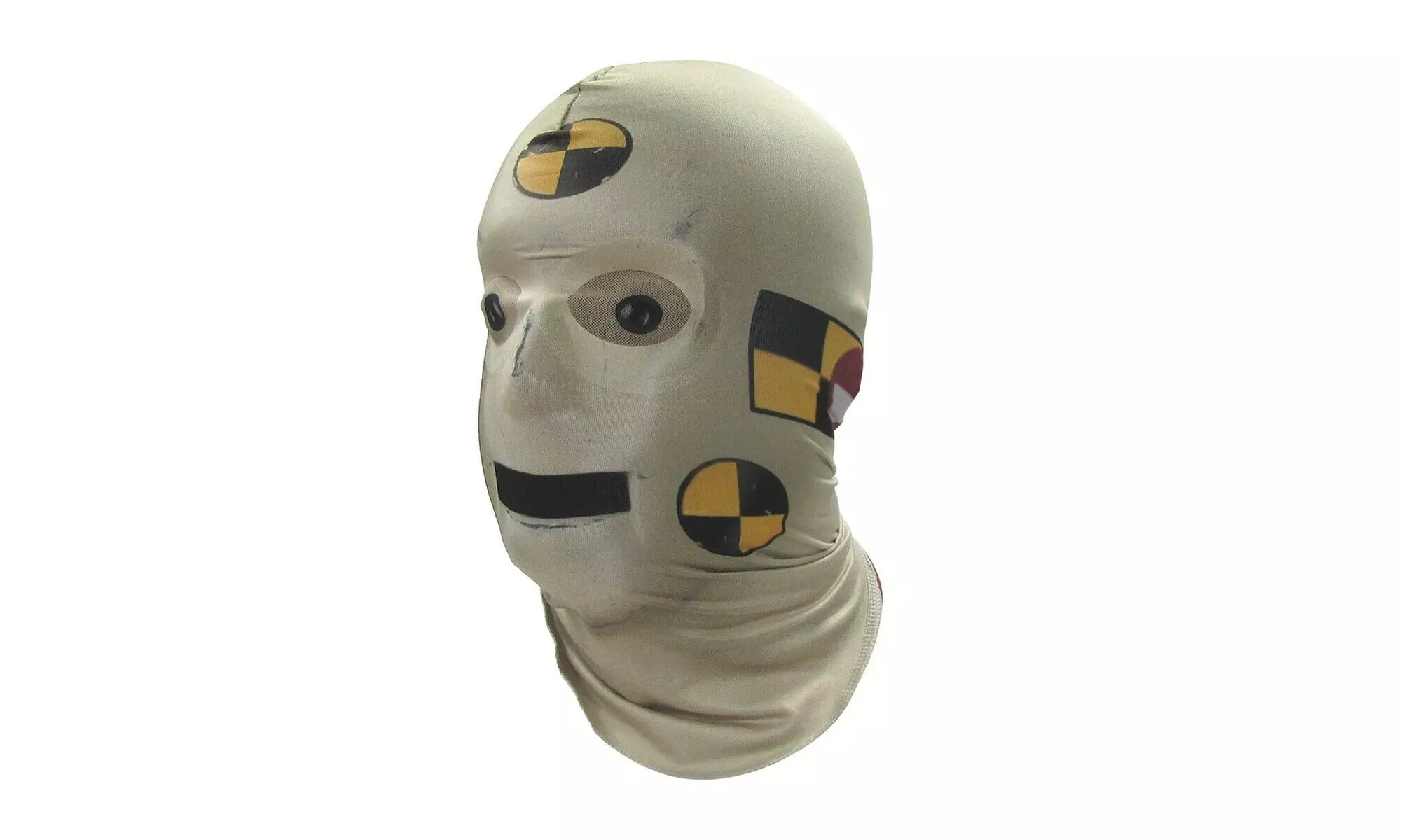 Unisex Crash Test Dummy Mesh Stocking Full Face Mask Halloween Costume Accessory Unisex Crash Test Dummy Mesh Stocking Full Face Mask Halloween Costume Accessory