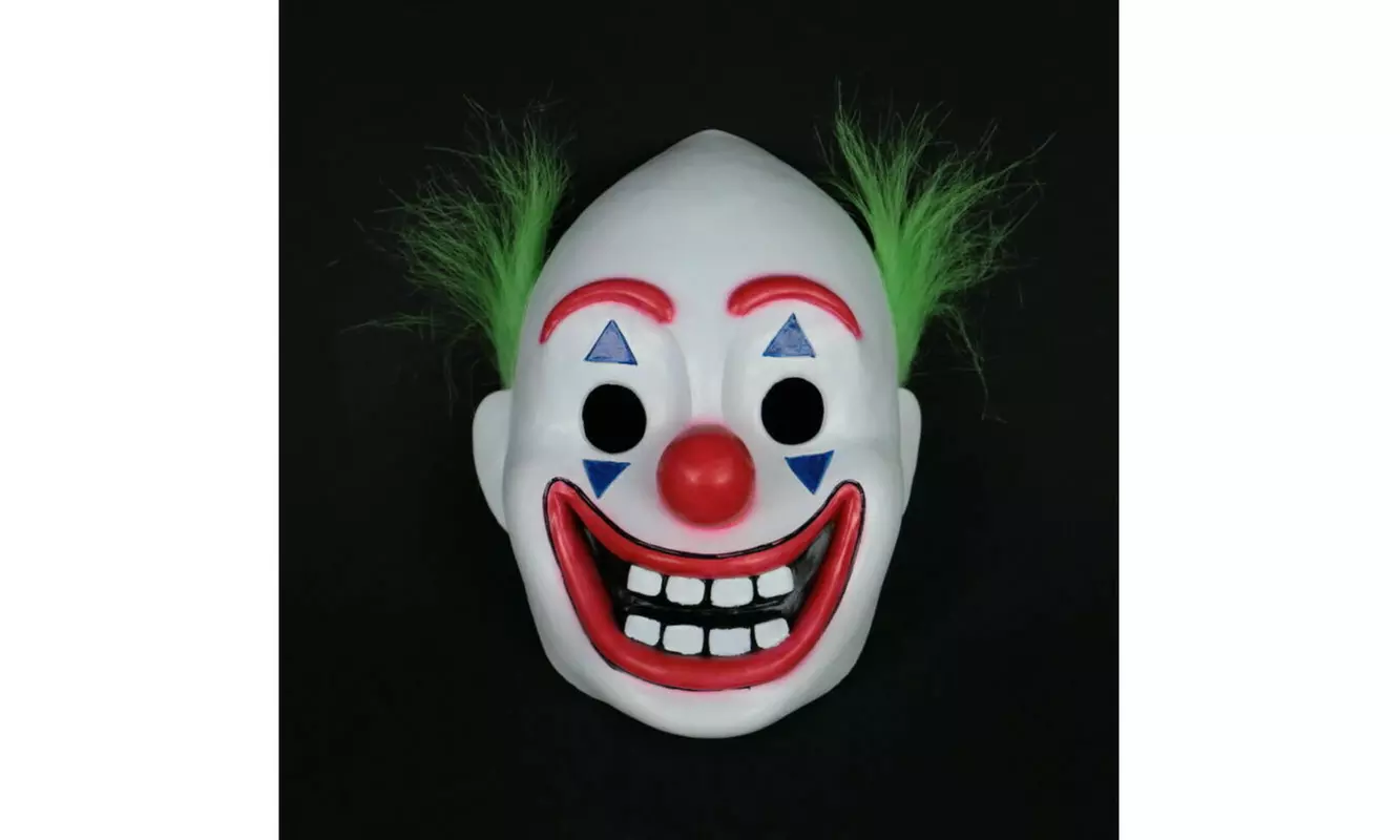 DC Movie Joker Arthur Fleck Mask Clown Masquerade Halloween Mask - Primary Image