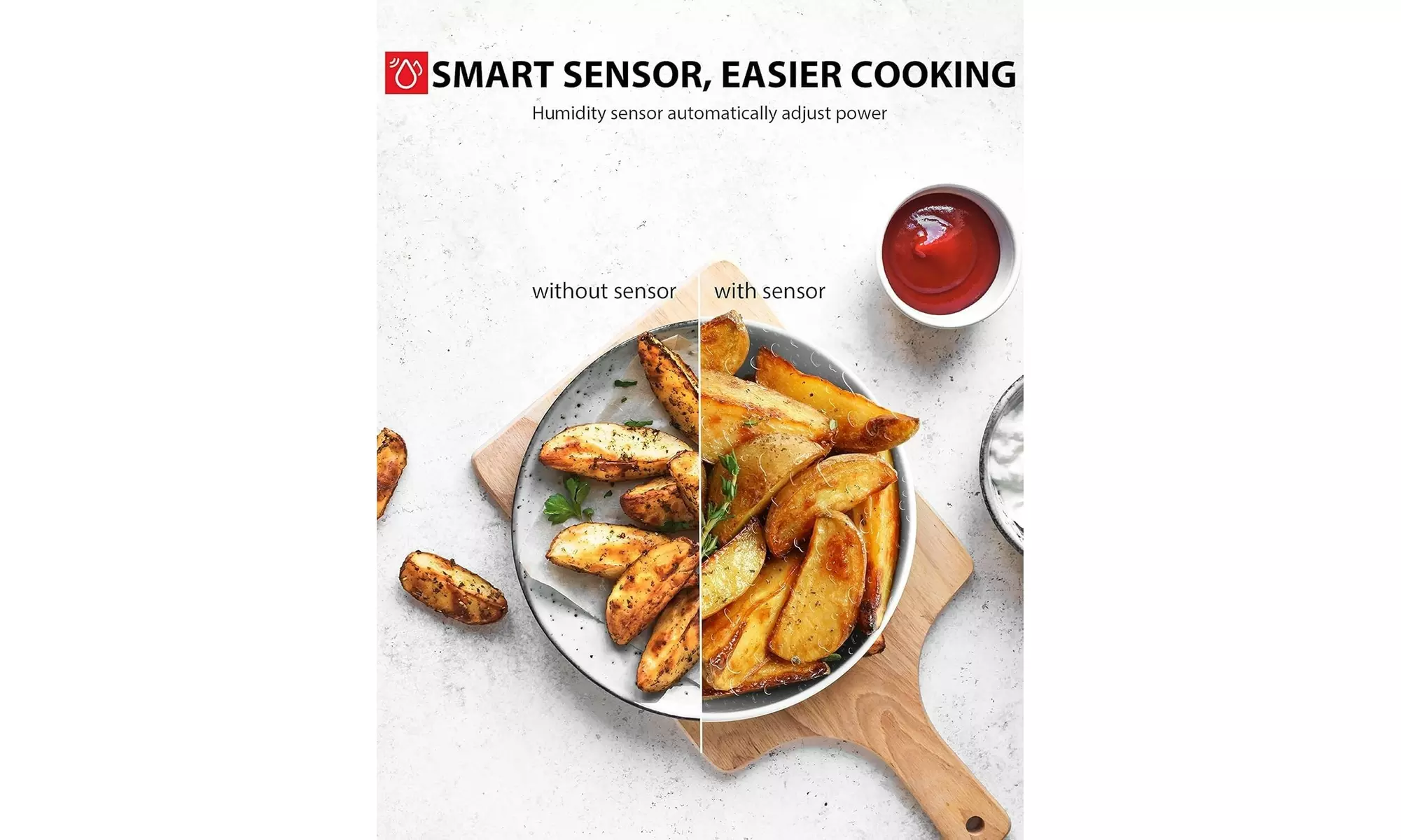 Toshiba Countertop Microwave Oven with Smart Sensor 1.6 Cu.ft 1200W