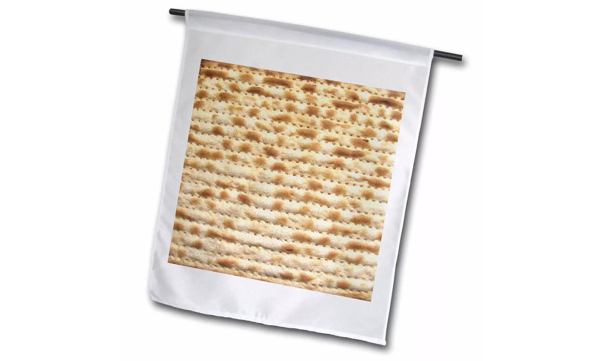  Garden Flag Matzah bread texture photo - for passover pesach  - Second Medium