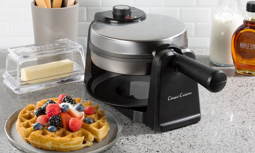 waffle maker flip style