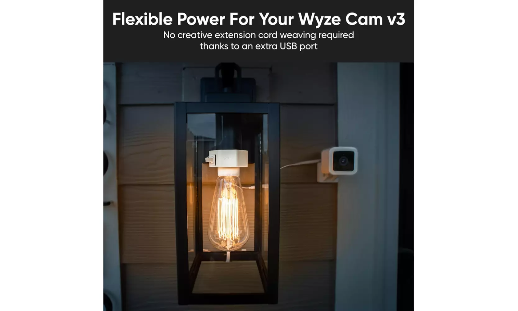 Wyze Lamp Socket Expansion Kit (Requires v3 Camera) - A Grade Refurbished