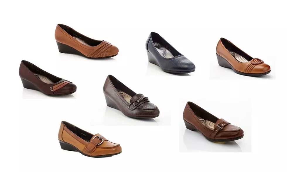 Rasolli Women's Wedge Comfort Shoes - Multiple Styles 