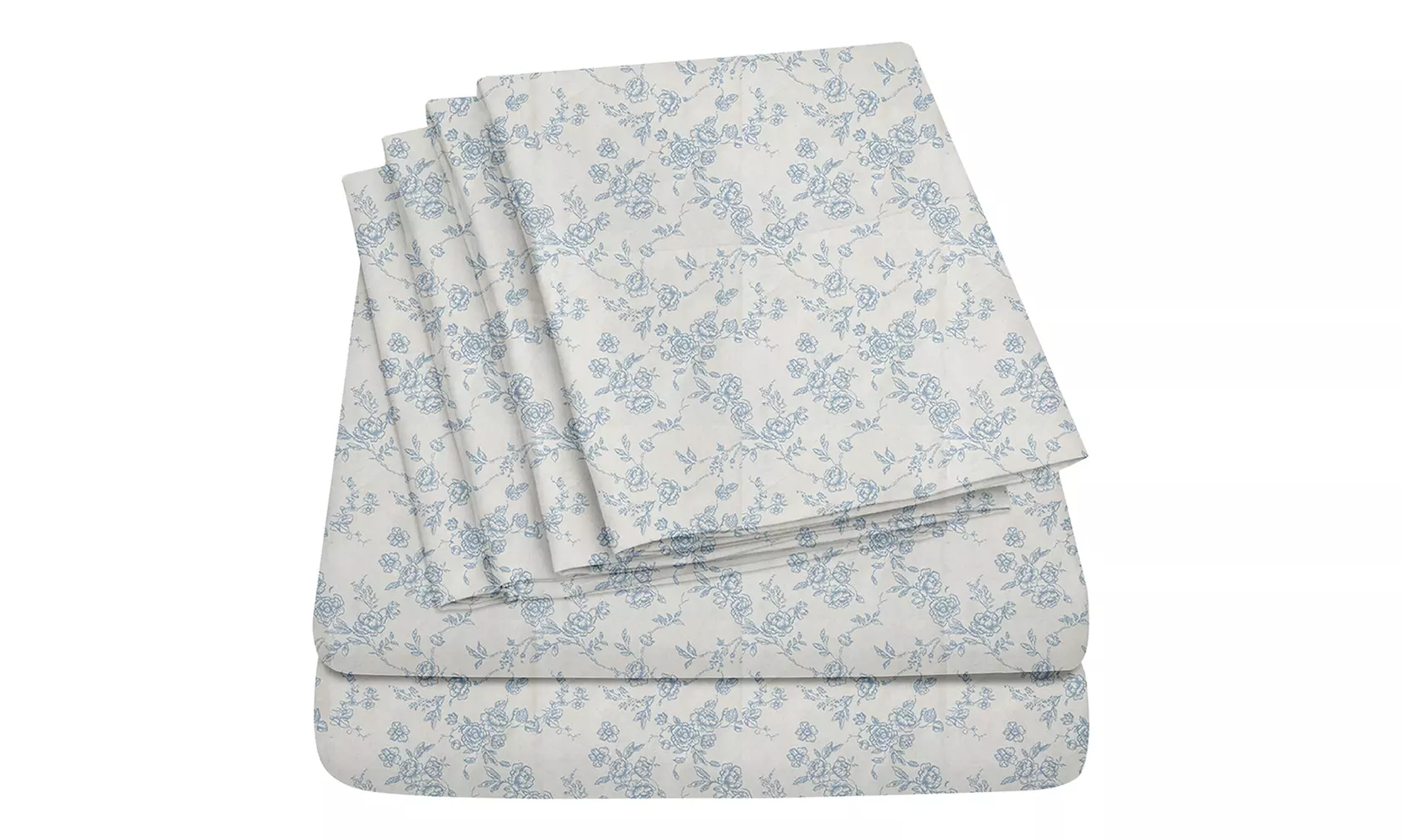 Luxury Home 6-Piece Microfiber Bed Sheet Set