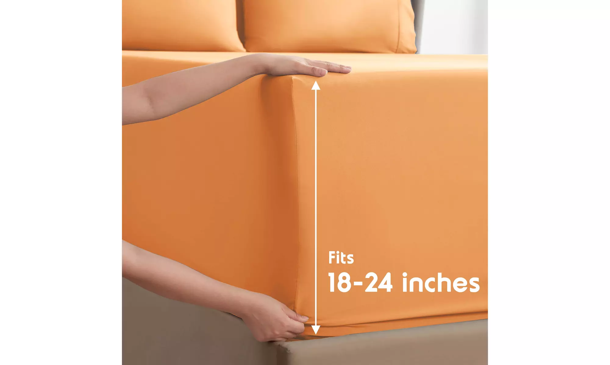 Nestl Split King Extra Soft Microfiber Deep Pocket Bed Sheet Set - 5 Piece