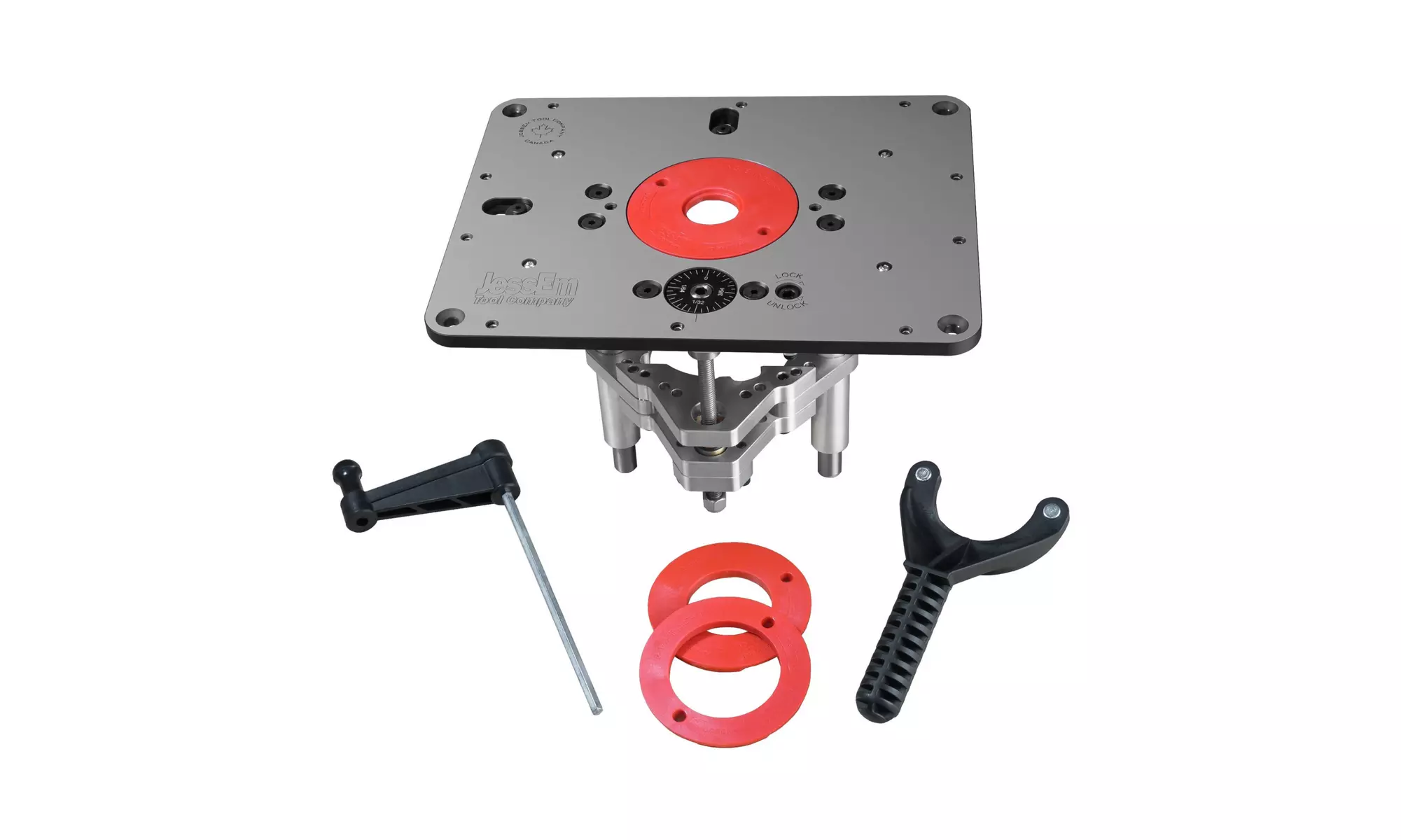 JessEm Rout-R-Table Stand with 24 x 32-Inch Router Tabletop, Fence and Lift - Second Medium