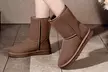 N'POLAR Women's Mid Calf Faux Suede Fashion Winter Boots  - Second Medium