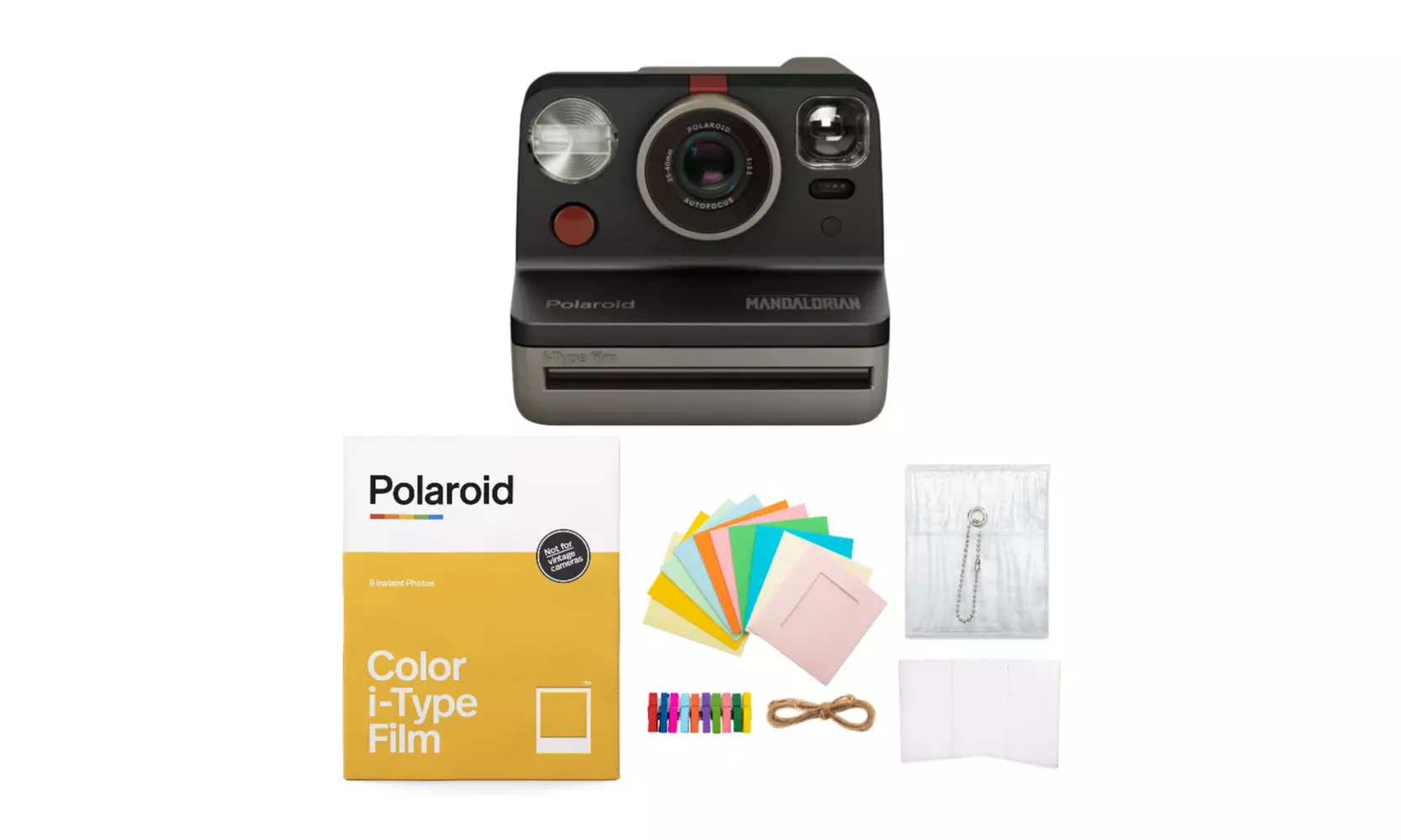 Polaroid Now i-Type Instant Camera with Instant Film and Accessory Bundle - Primary Image