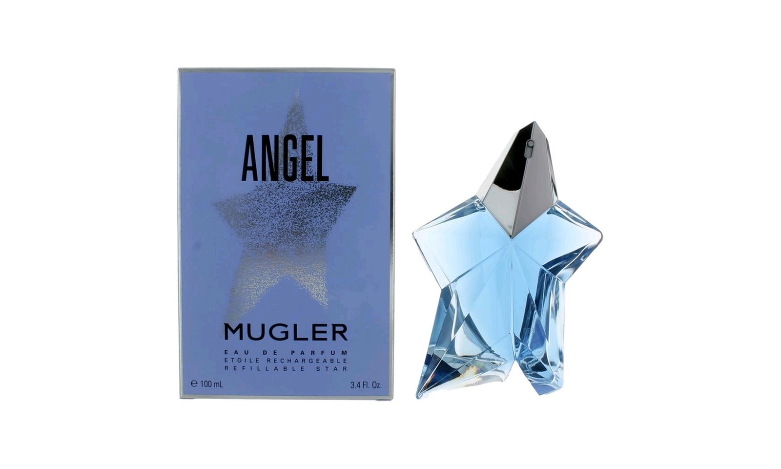 Thierry Mugler Angel Standing Star EDP 3.4 oz / 100 ml Women's Refillable Spray