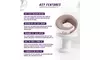 Multi-Purpose Neck Massage Pillow w/Heat Memory Foam U-Shape Comfort Massager.