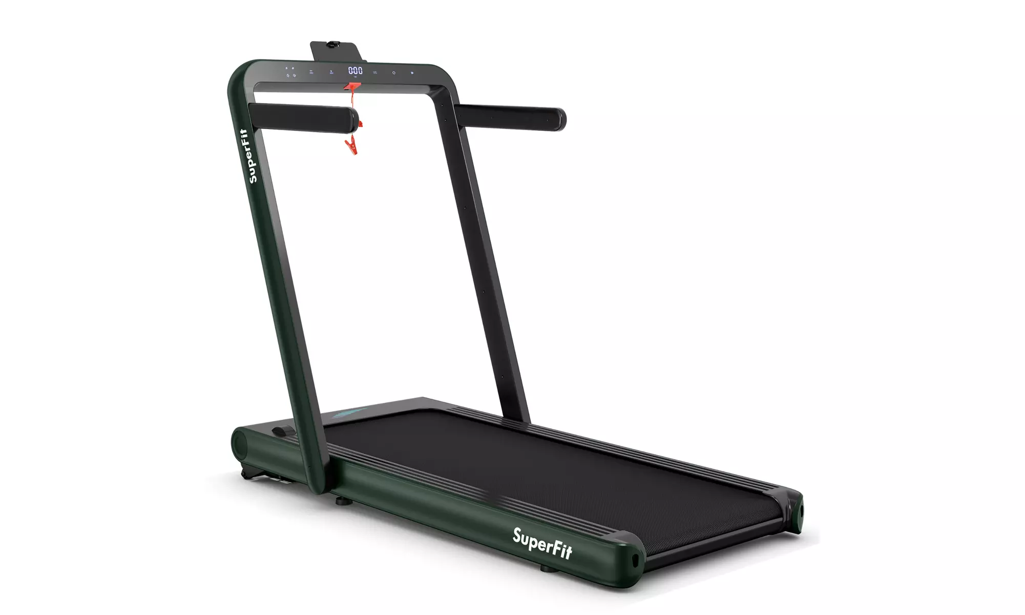SuperFit 4.75HP 2 In 1 Folding Treadmill W/Remote APP Control - Primary Image