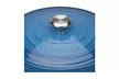Le Creuset Signature Cast Iron Round Casserole, 2.75 Qt - Marseille Blue - Second Medium