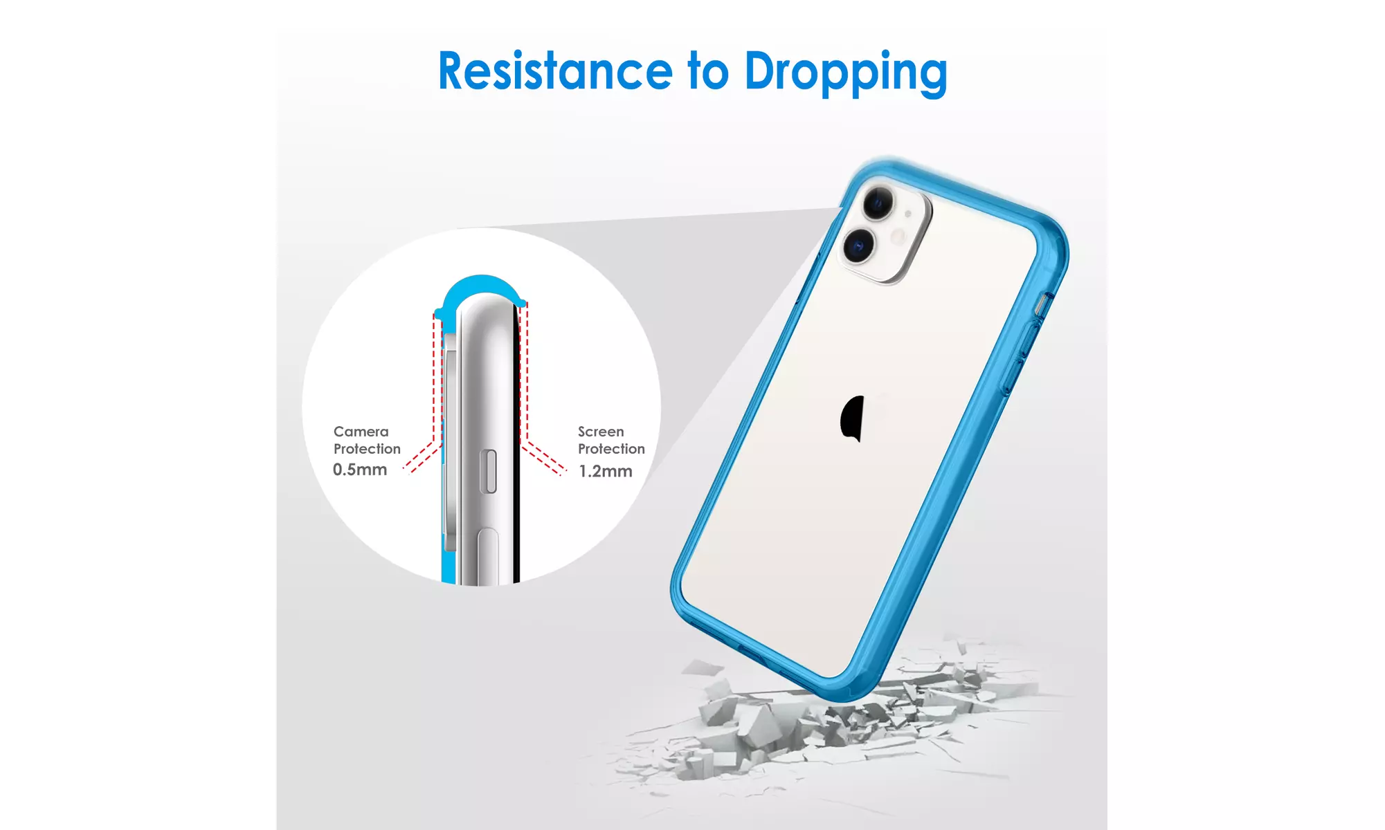 JETech Case for iPhone 11 6.1-Inch Shock-Absorption Bumper Cover