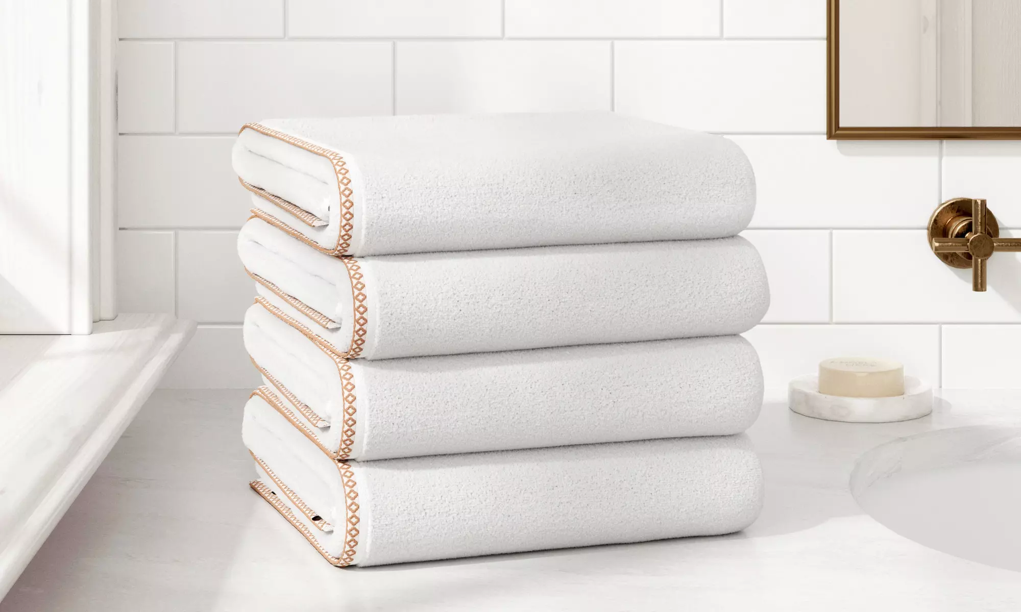 Boho-Inspired Quick-Dry Cotton Towels