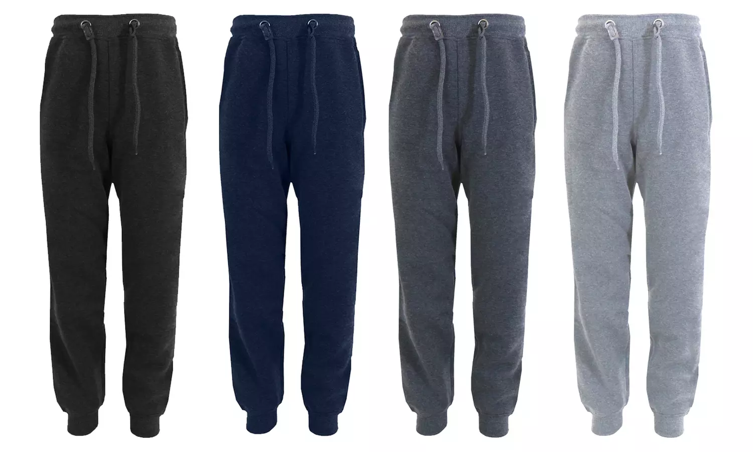Galaxy by Harvic Boys Fleece Joggers (4-Pack) - Primary Image