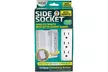 Side Socket Si211124 6-outlet Power Strip With Remote, White - Second Medium