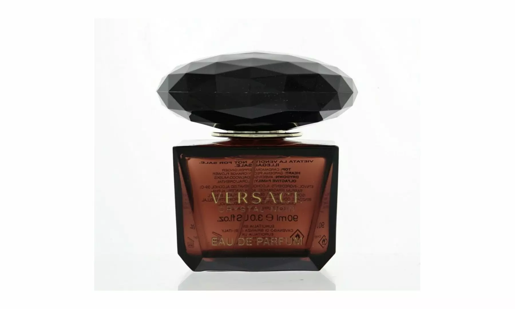 Versace Crystal Noir Parfum, Eau de Parfum, or Eau de Toilette for Women