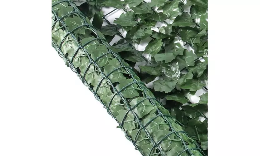 Artificial Faux Ivy Hedge Privacy Fence Wall Screen for Outdoor Decor Garden