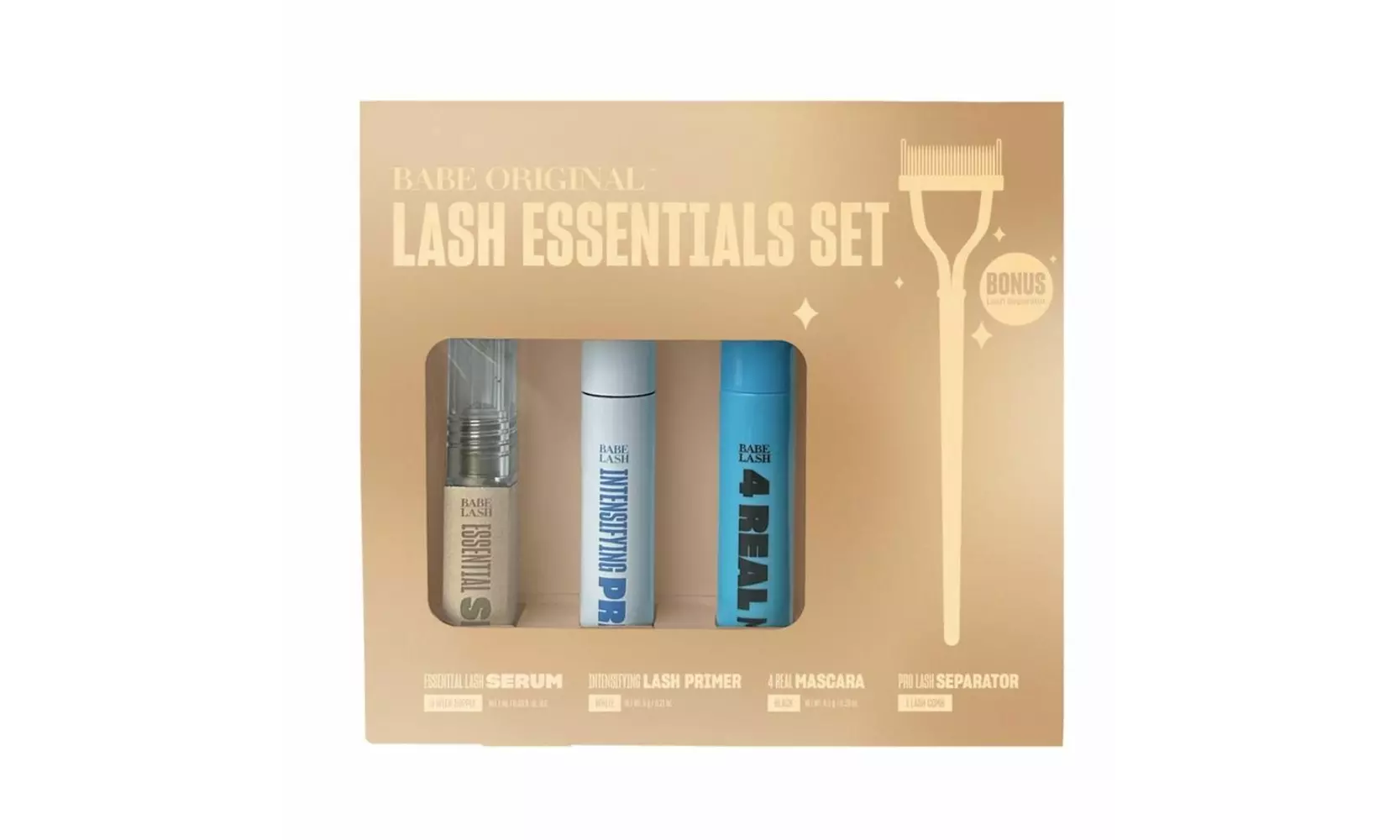 Babe Original Lash Renewal or Essentials 4 Piece Gift Sets