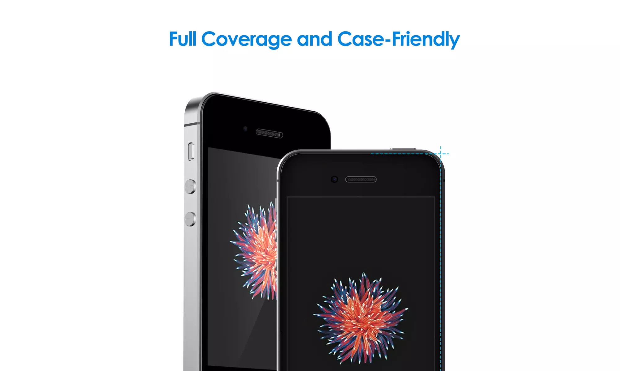 Tempered Glass Screen Protector - iPhone 4/5/5s/6/6s/7/8/SE 2016, 6/6s/7/8 Plus
