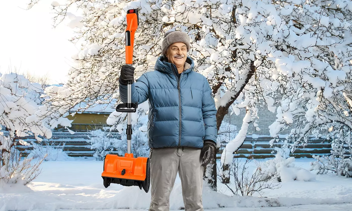 iMounTEK 21V Cordless Snow Shovel & Snow Thrower - 11 Inch