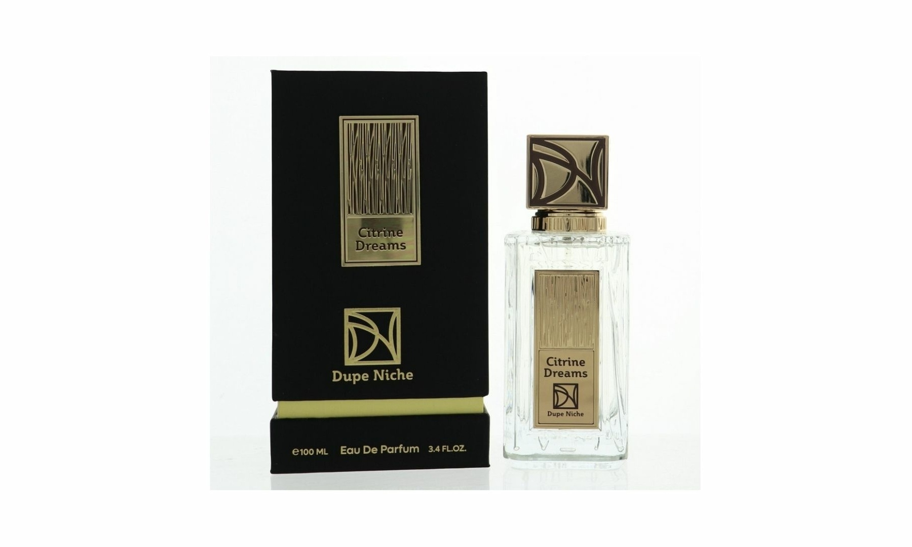 Dupe Niche Citrine Dreams EDP for Men 3.4 Fl Oz (Inspired by Scent of Peace)