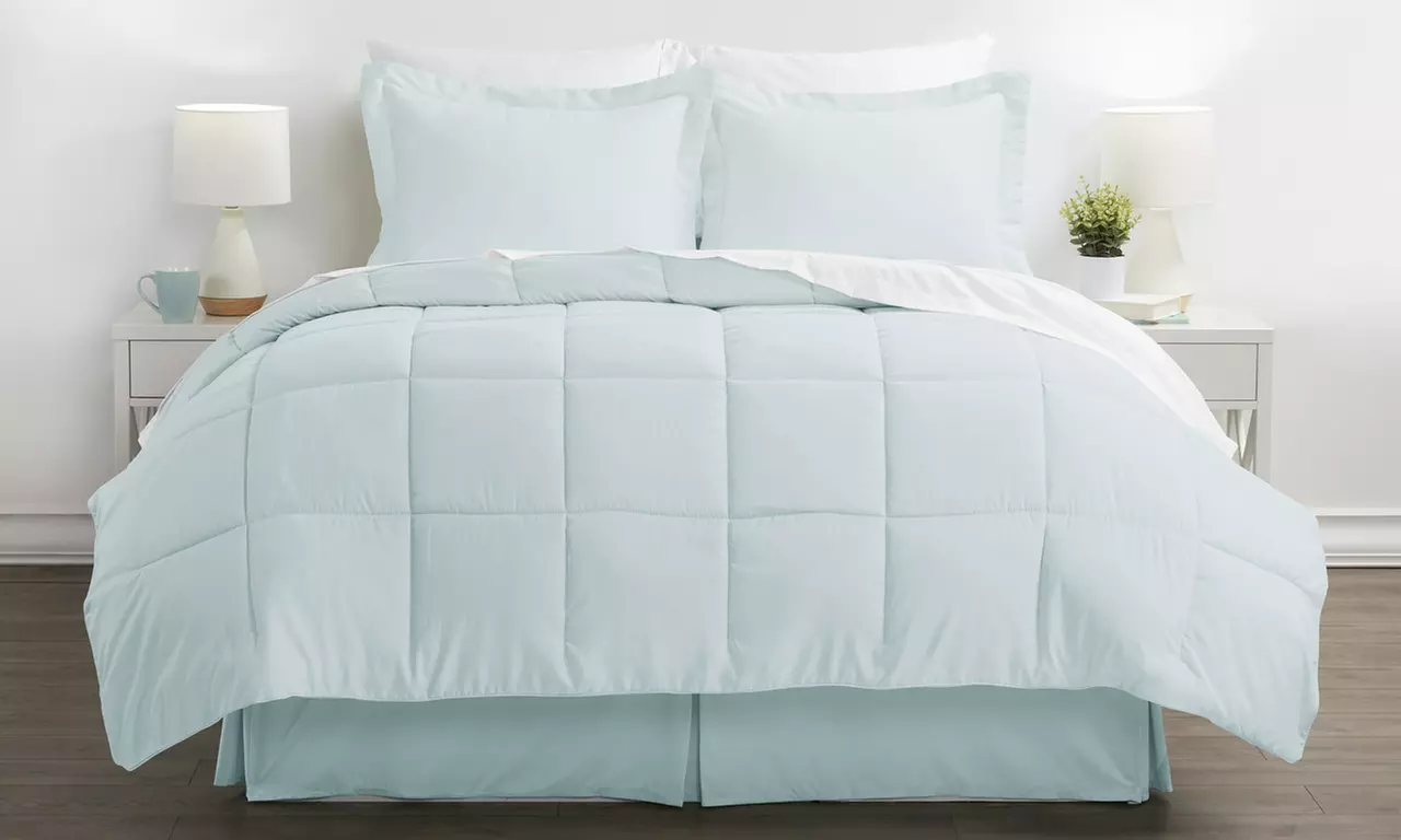 Merit Linens Premium Comforter set (8-Piece)