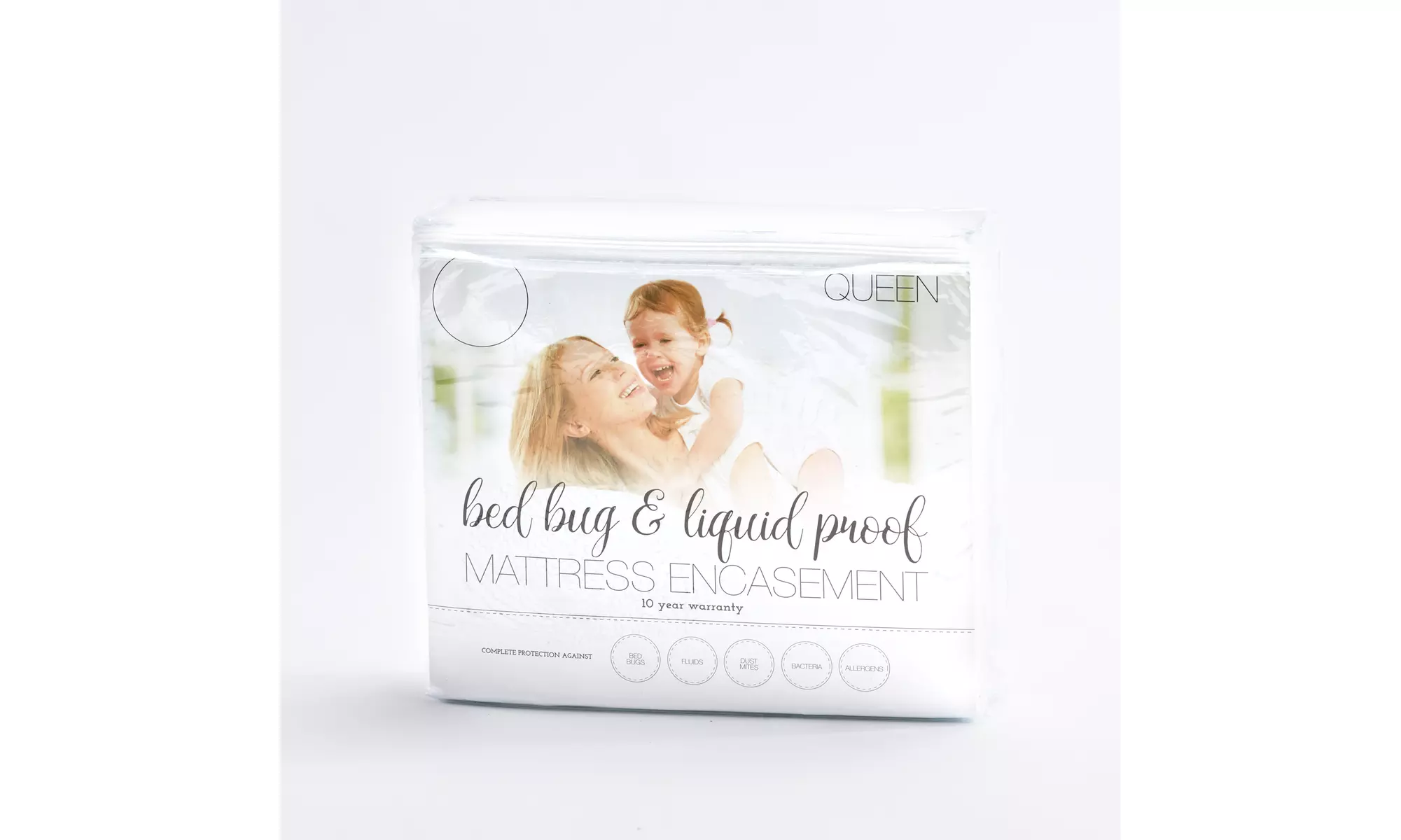 Merit Linens Mattress Encasement, Liquid & Bed Bug Proof